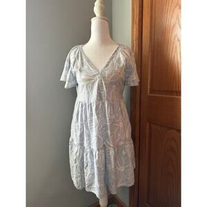 Universal Thread Tiered Dress Pockets Size XS